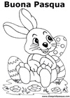 Disegni di Pasqua da colorare